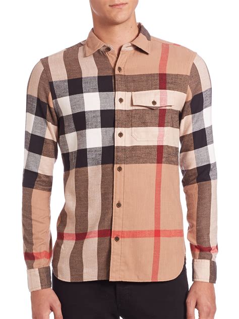 burberry men's shirt on sale.